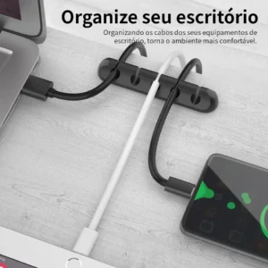 Organizador e Protetor de Cabos Eletrônicos