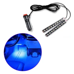 Kit 2 LEDs Decorativos para Carros 12V Isqueiro